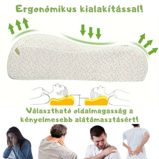 Félpárna memóriahabos