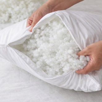 műszálgolyós félpárna