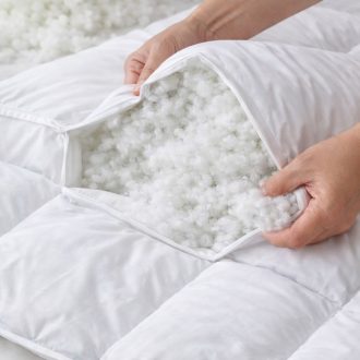 Műszálgolyós paplan